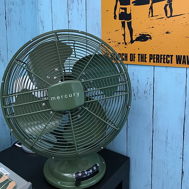 mercury twin fan 扇風機 アンティーク-