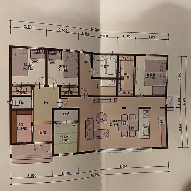 部屋全体/間取り決め/間取り/間取り相談/平屋...などのインテリア実例 - 2024-03-10 23:34:47