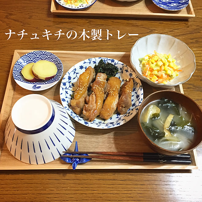 箸置き/ダイソーの食器/食卓/晩ご飯/ナチュキチ...などのインテリア実例 - 2019-10-18 18:39:43