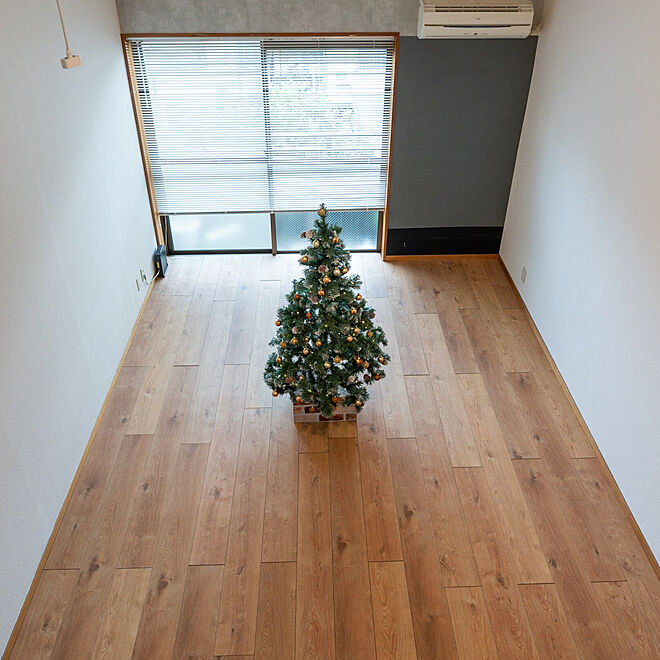 部屋全体/クリスマス/クリスマスツリー/ブライワックス/ベッド...などのインテリア実例 - 2021-12-25 22:12:30