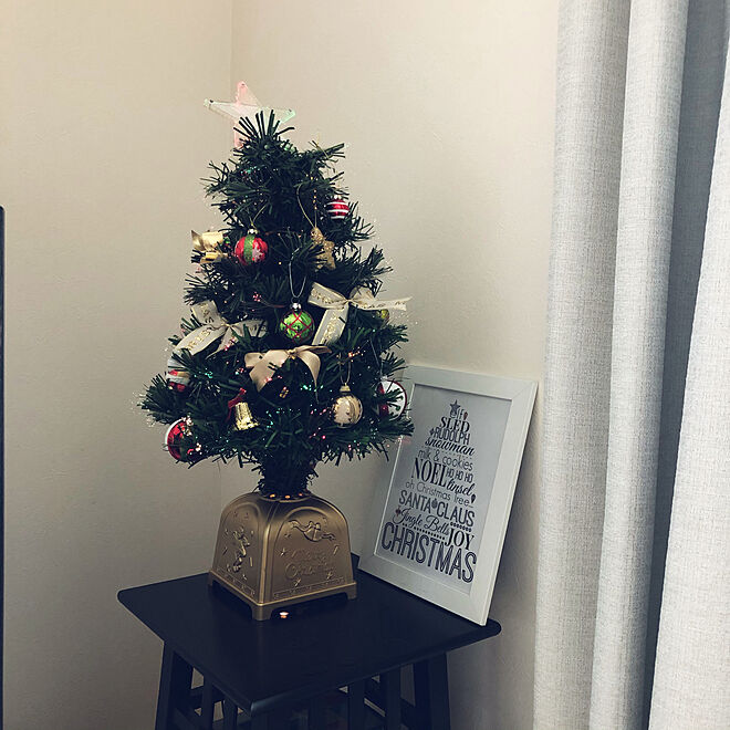 クリスマス/クリスマスツリー/IKEA/リビングのインテリア実例 - 2019-11-18 16:07:13