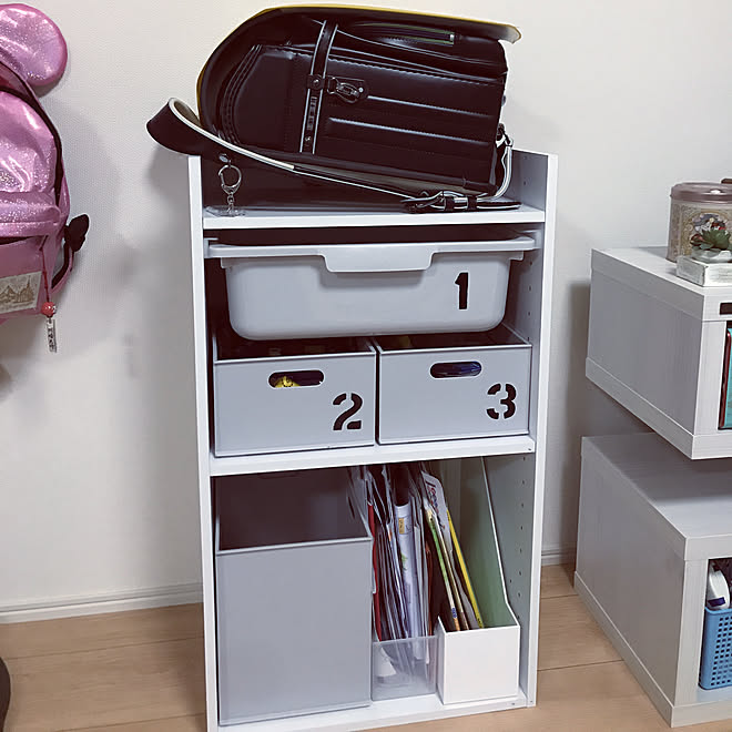 本棚 カラーボックス 3段 ランドセルラック