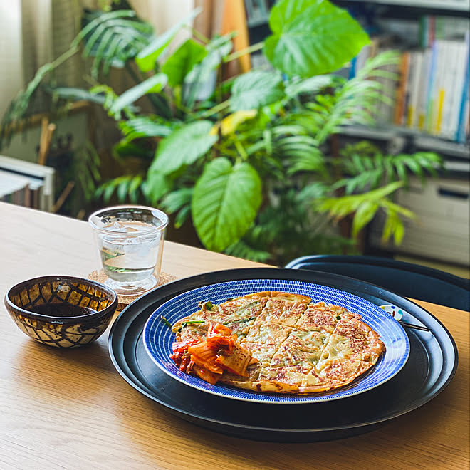 北欧食器/チヂミ/観葉植物/植物/一人暮らし...などのインテリア実例 - 2022-07-31 12:16:23