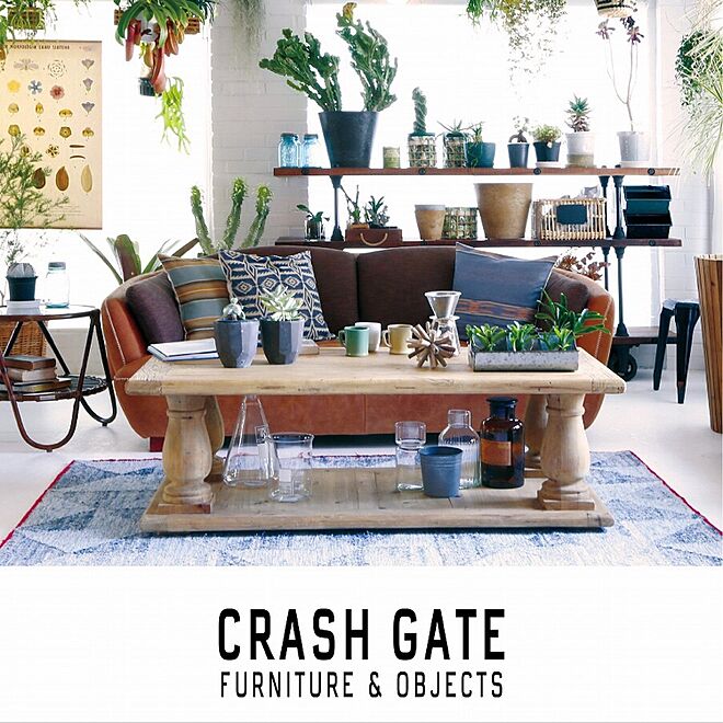 CRASH GATE/CRUSH CRASH PROJECT/クラッシュプロジェクト/クラッシュゲート/knot antiques...などのインテリア実例 - 2017-06-25 14:11:30