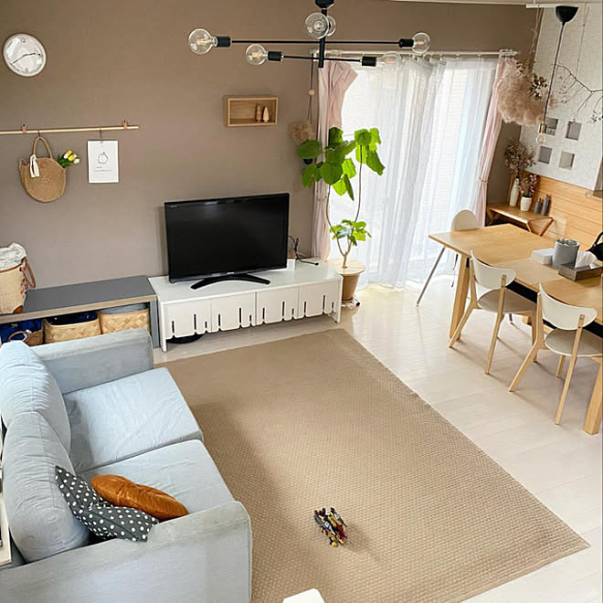 壁紙diy 北欧インテリア こどもと暮らす Ikea リビングのインテリア実例 21 04 06 16 04 27 Roomclip ルームクリップ 壁紙diy 北欧インテリア こどもと暮らす Ikea リビングのインテリア実例 21 04 06 16 04 27 Roomclip ルームクリップ