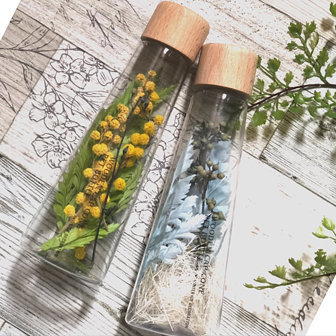 ドライフラワー 新商品買ったよ インテリアpetボトル セリア押し花 いつもいいねありがとうございます などのインテリア実例 19 04 13 17 54 16 Roomclip ルームクリップ