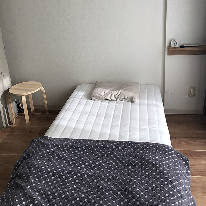 ベッド周り/無印良品/一人暮らし/IKEAのインテリア実例 - 2018-07-24 16:27:17