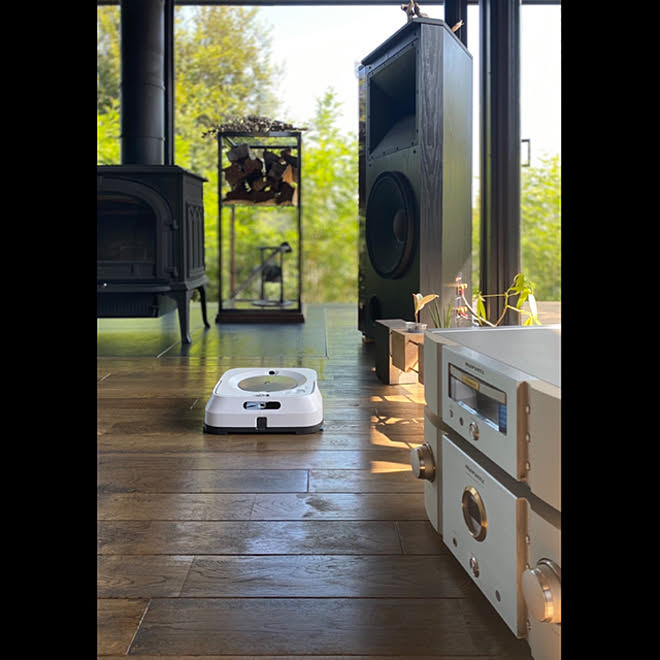 iRobot HOME アプリ/アイロボット/外と中の繋がり/カーテンの無い暮らし/薪ストーブ...などのインテリア実例 - 2020-10-21 12:22:49