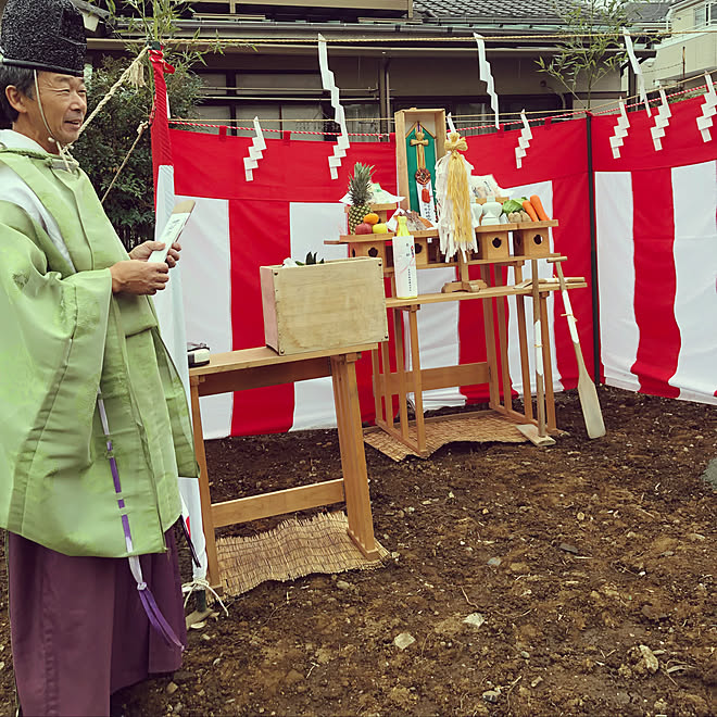 地鎮祭！いよいよスタート…/部屋全体のインテリア実例 - 2019-03-24 23:42:34