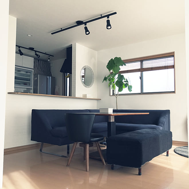 リビング/東京インテリア/ソファダイニング/カフェ風/ソファベンチ