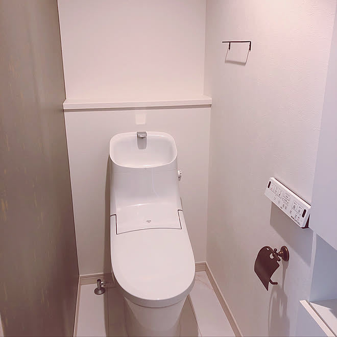 ウォーリーをさがせ！/アクセントクロス/新築一戸建て/アメリカンハウス風/バス/トイレのインテリア実例 - 2020-02-20 00:07:36