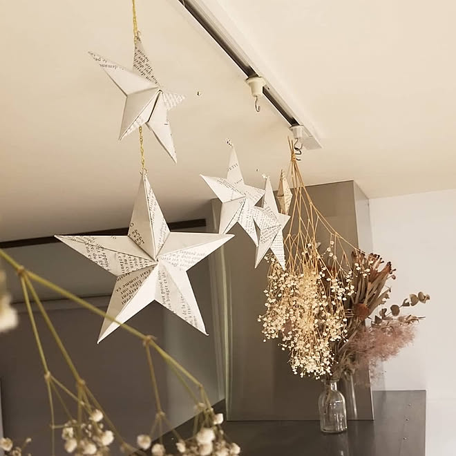 壁 天井 ハンドメイド クリスマス オーナメント手作り 天井飾り などのインテリア実例 18 12 08 14 32 29 Roomclip ルームクリップ 壁 天井 ハンドメイド クリスマス オーナメント手作り 天井飾り などのインテリア実例 18 12 08 14 32 29 Roomclip ルームクリップ