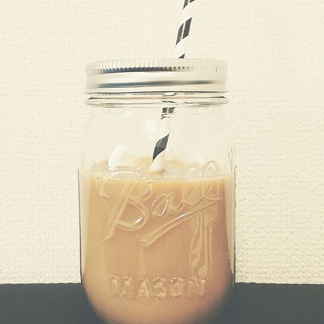 Mason Jar/coffee/一人暮らし/キッチンのインテリア実例 - 2015-05-17 12:32:38