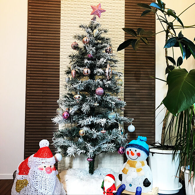 クリスマスツリー/ニトリ/玄関/入り口のインテリア実例 - 2019-12-24 10:54:16