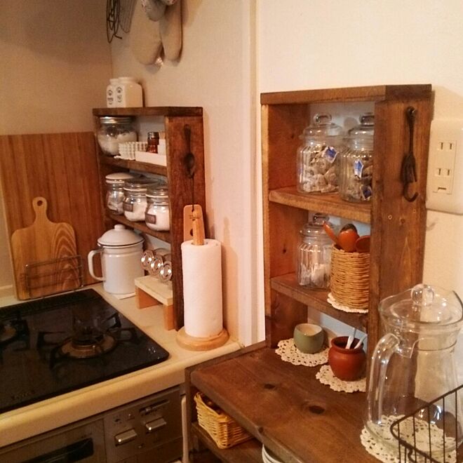 キッチン/簡単DIY/セリアのインテリア実例 - 2014-07-12 20:18:12