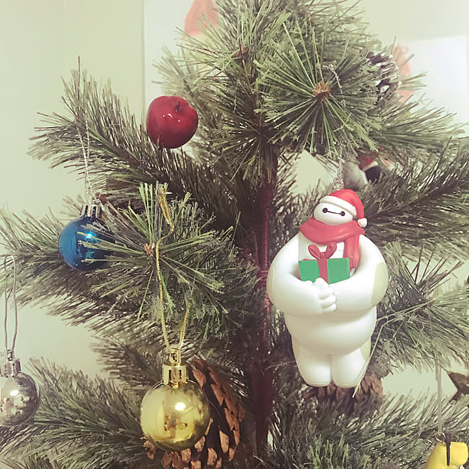 プレゼント ベイマックス 雑貨 クリスマスツリー ツリーオーナメント などのインテリア実例 11 21 05 30 35 Roomclip ルームクリップ