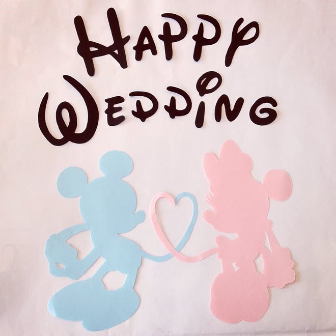 棚 ミッキー ミニー ディズニー 切り絵 ハンドメイド などのインテリア実例 15 10 16 12 59 05 Roomclip ルームクリップ