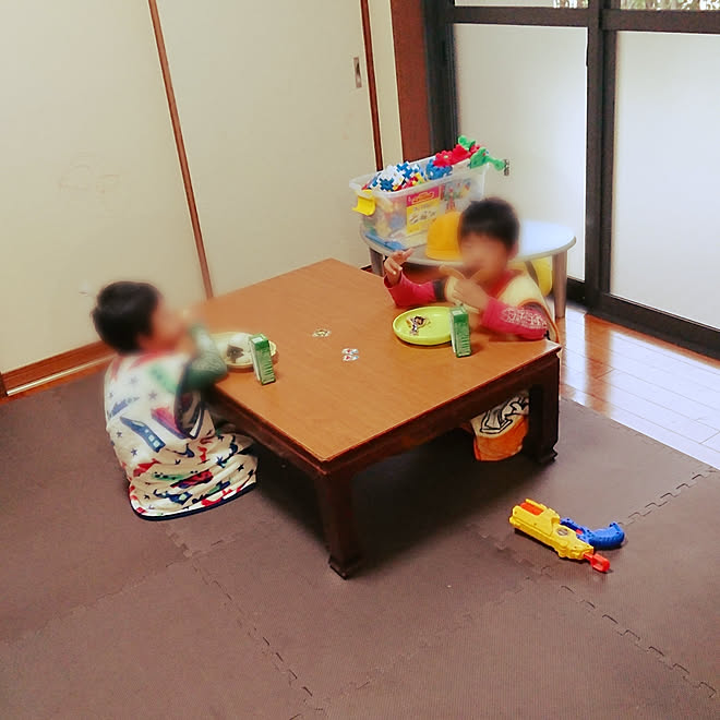 部屋全体/こどもと暮らす。/島生活3年目/あかちゃんのいる家/男の子3兄弟...などのインテリア実例 - 2018-11-16 13:24:37