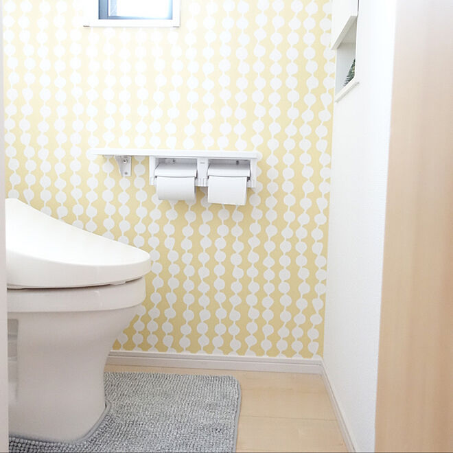 トイレの壁/北欧/マイホーム記録/こどものいる暮らし/IKEA...などのインテリア実例 - 2019-10-20 13:13:44