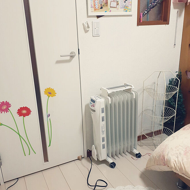 ベッド周り/暖房器具/電気オイルヒーターのインテリア実例 - 2020-12-27 21:07:06
