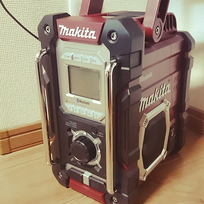 リビング/makita/マキタラジオ/限定カラーのインテリア実例 - 2017-09