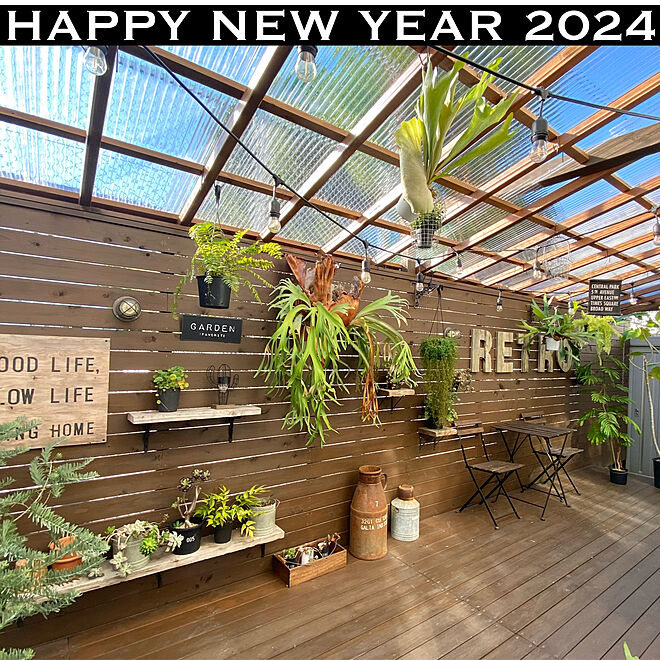玄関/入り口/屋根DIY/DIY/グリーンのある暮らし/植物のある暮らし...などのインテリア実例 - 2024-01-09 11:17:30