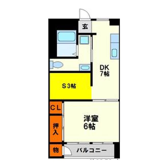 部屋全体/間取り図/一人暮らしのインテリア実例 - 2016-08-01 14:26:18