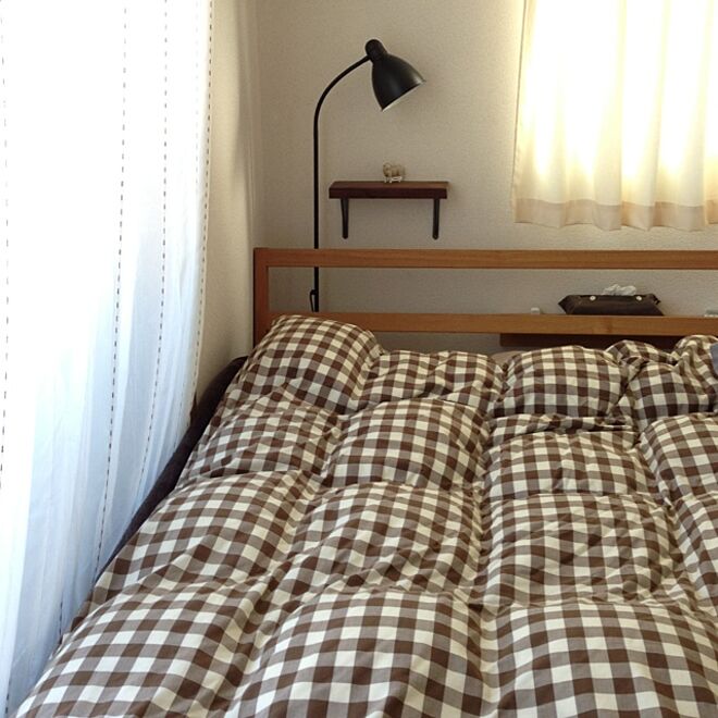 ベッド周り/無印良品/シンプル/IKEA/雑貨...などのインテリア実例 - 2013-01-12 09:43:36