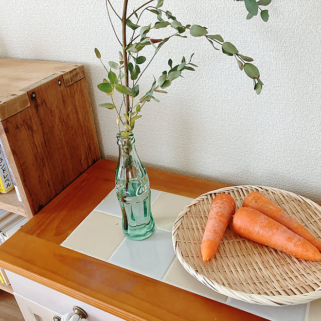 一人暮らし/カフェ風/ホワイトインテリア/natural kitchen/観葉植物...などのインテリア実例 - 2023-06-02 15:02:56