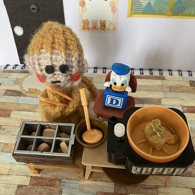 あみぐるみ ミニチュア 見にくく おでん鍋 セット