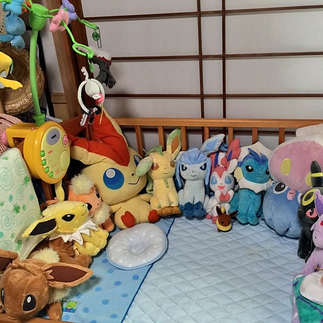 ベッド周り オタク部屋 ポケモン ポケモン好き ポケモン部屋 などのインテリア実例 16 04 12 22 38 52 Roomclip ルームクリップ