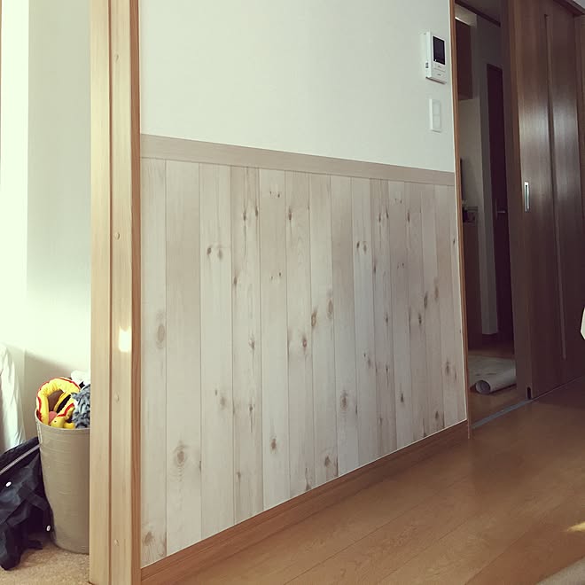 はがせるシール壁紙 壁 天井 Homacのインテリア実例 16 10 24 15 10 06 Roomclip ルームクリップ