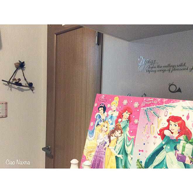 とけないように ウォールステッカー 要求にお答え出来ました プリンセス ディズニー などのインテリア実例 11 07 16 35 11 Roomclip ルームクリップ
