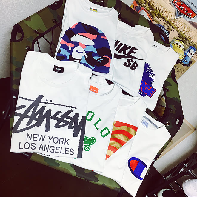 部屋全体/トランポリンチェアー/A BATHING APE®/COCOLOBLAND/NIKE SB...などのインテリア実例 - 2017-11-23 19:46:51