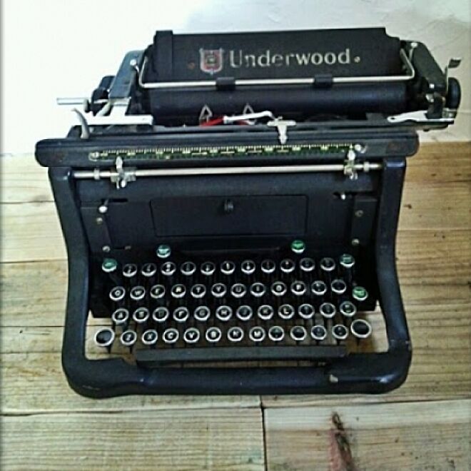 1939年製/Typewriter/Underwood/インダストリアル/古いもののインテリア実例 - 2014-02-26 11:24:41