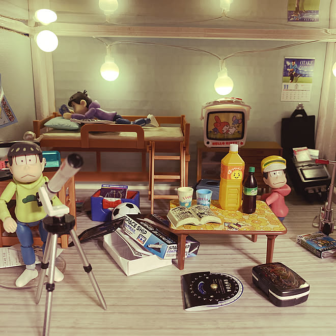 おそ松さん リーメント 雑貨 Diy ミニチュア などのインテリア実例 22 09 04 00 39 00 Roomclip ルームクリップ