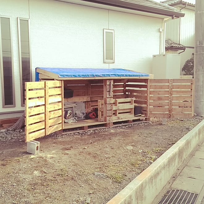 玄関/入り口/DIY/garden/ナチュラル/小屋...などのインテリア実例 - 2015-03-21 21:21:37