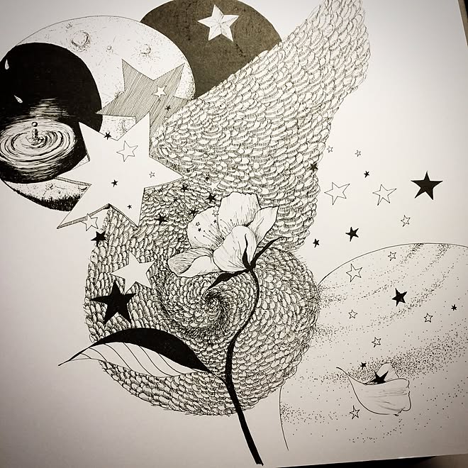 机 ペン画 絵を描きたい気分 翼 星 などのインテリア実例 14 11 18 02 04 04 Roomclip ルームクリップ 机 ペン画 絵を描きたい気分 翼 星 などのインテリア実例 14 11 18 02 04 04 Roomclip ルームクリップ