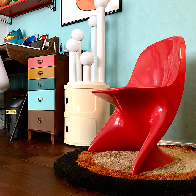 正規品 カルテル Kartell 円形 コンポニビリ 昭和レトロ最終 