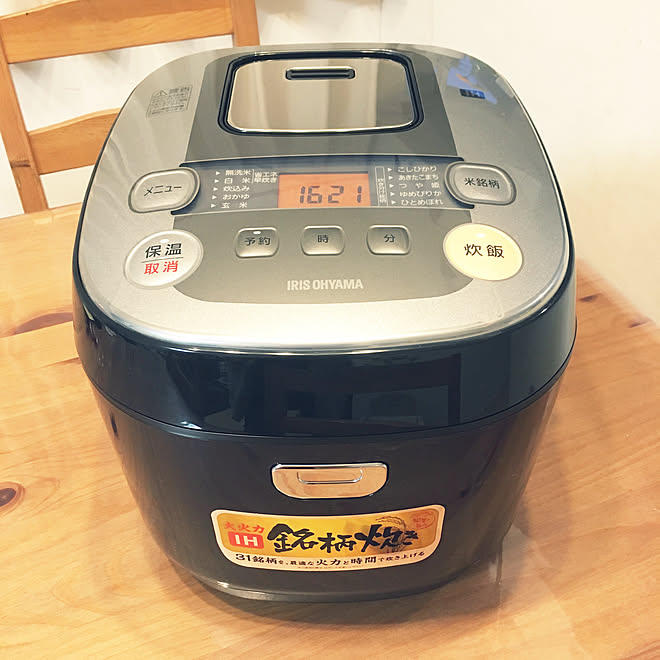 【美品】 アイリスオーヤマ 圧力IHジャー 炊飯器 RC-PA-10-B