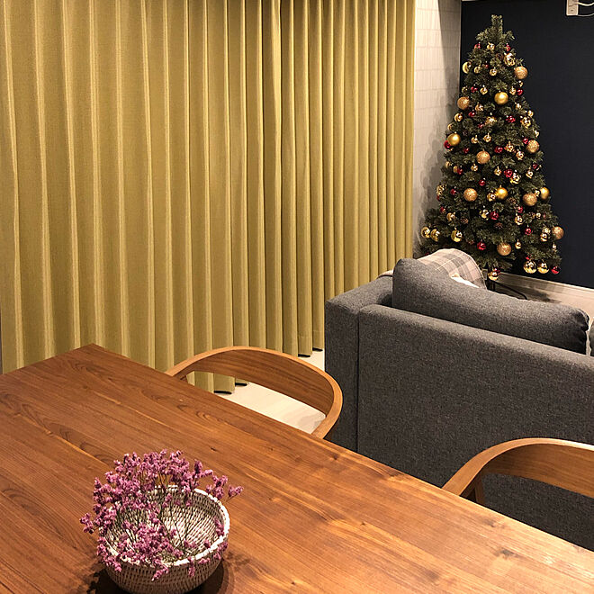 部屋全体/IKEA/クリスマス/ドライフラワー/北欧...などのインテリア実例 - 2018-11-10 17:38:02