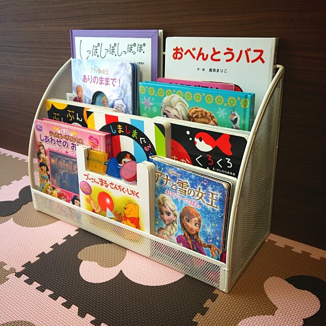 ニトリ フレンチカントリー 絵本ラック ニトリ マガジンラック