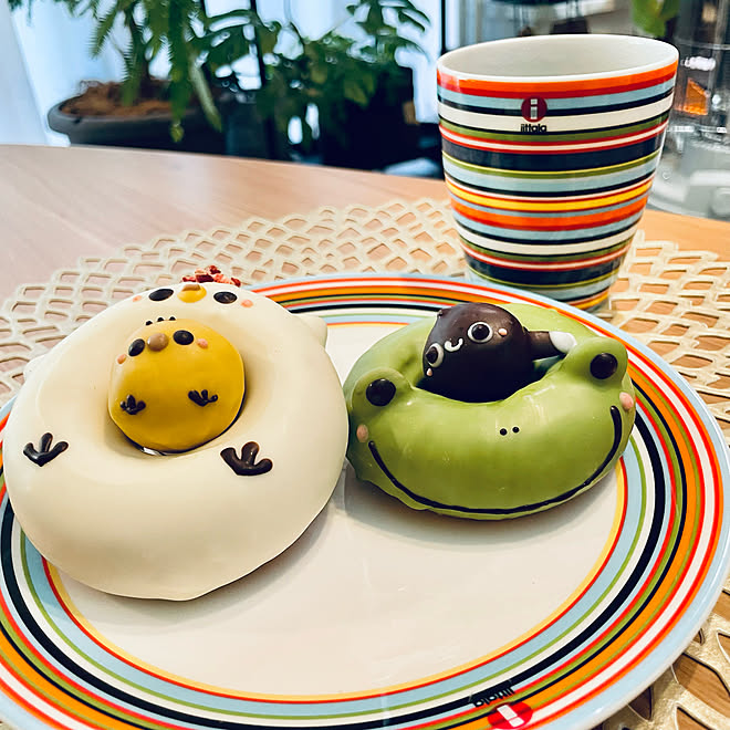 フロレスタのドーナツ/ティータイム/お茶の時間/お茶タイム/見て頂き感謝です♪...などのインテリア実例 20221212 1828