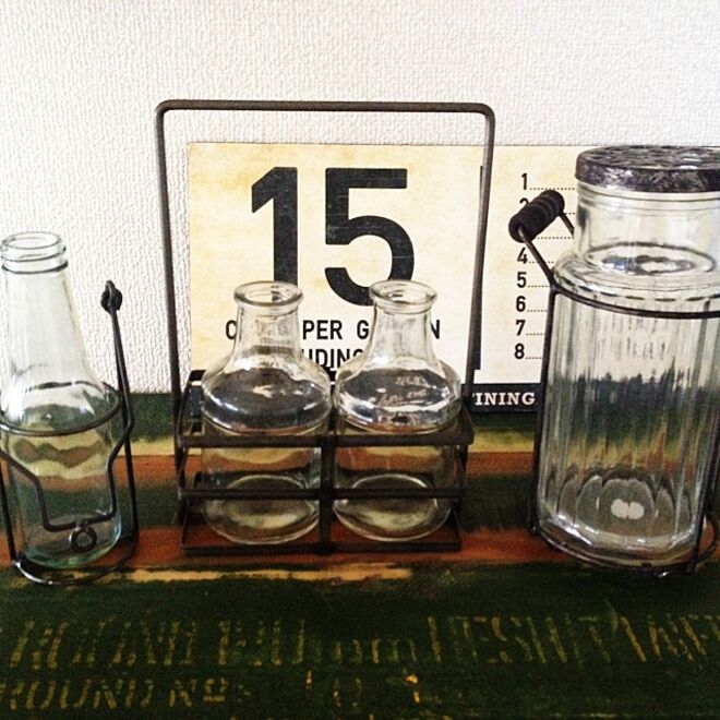 棚/雑貨/ガラス瓶が好き♡/hal36さんのサインボードのインテリア実例 - 2014-09-06 17:19:46