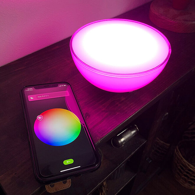 Hue Bluetooth/Hue Go/Philips Hue/ベッド周りのインテリア実例 - 2020-08-26 10:57:06