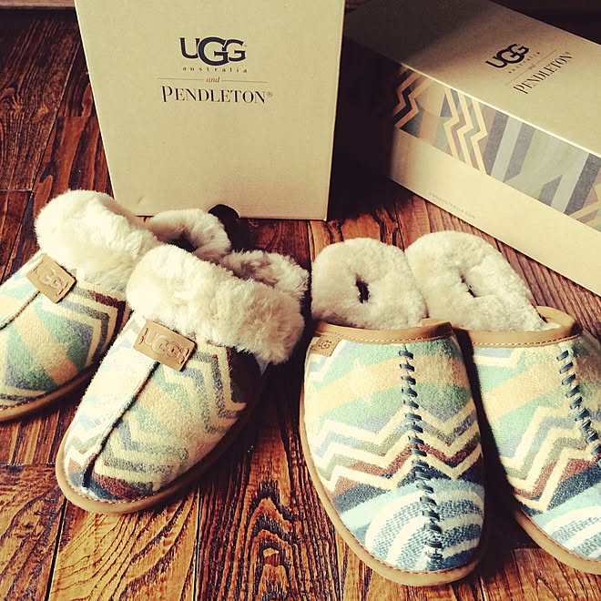 リビング/UGGルームシューズ/スリッパ/ペンドルトン×UGG/ペンドルトン