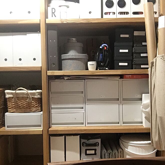 棚/IKEA/無印良品/シンプルな暮らし/収納棚...などのインテリア実例 - 2017-01-18 08:53:42