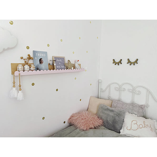 子供部屋女の子/子供部屋/飾り棚/IKEA/中古住宅...などのインテリア実例 - 2019-11-14 08:17:04