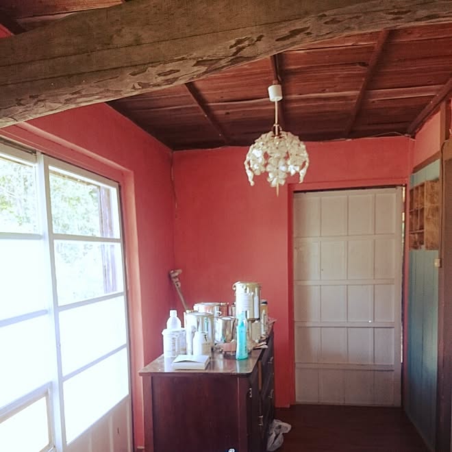 壁 天井 リフォーム中 古民家 沖縄 ヤンバル などのインテリア実例 15 09 18 17 45 53 Roomclip ルームクリップ