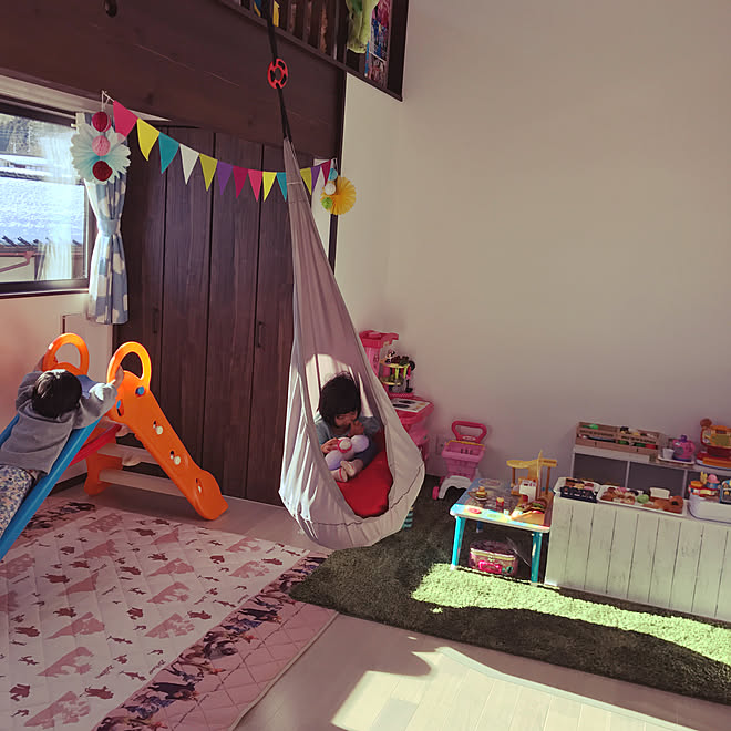 部屋全体 ロフトのある部屋 お店屋さんごっこ トイザらス 子供部屋女の子 などのインテリア実例 18 01 13 10 17 30 Roomclip ルームクリップ